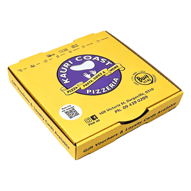Medium-sized pizza box - Double Paper Product