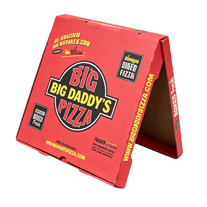 Large-sized pizza box - Double Paper Product