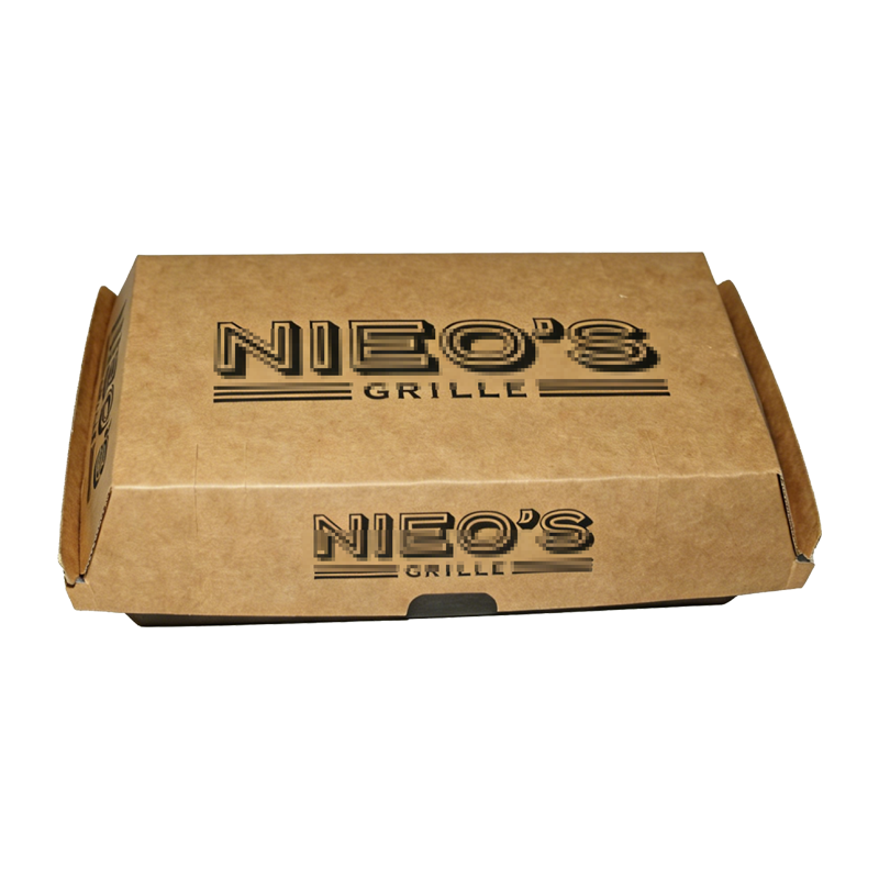 Disposable Kraft Takeaway Box - Double Paper Product