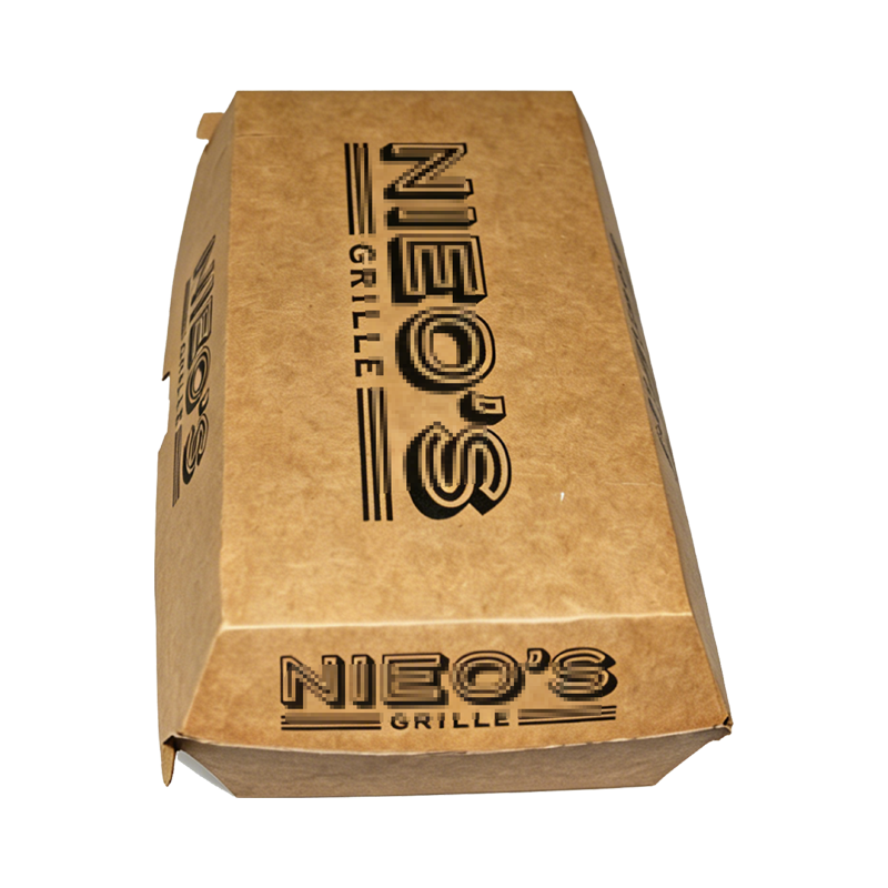 Disposable Kraft Takeaway Box - Double Paper Product