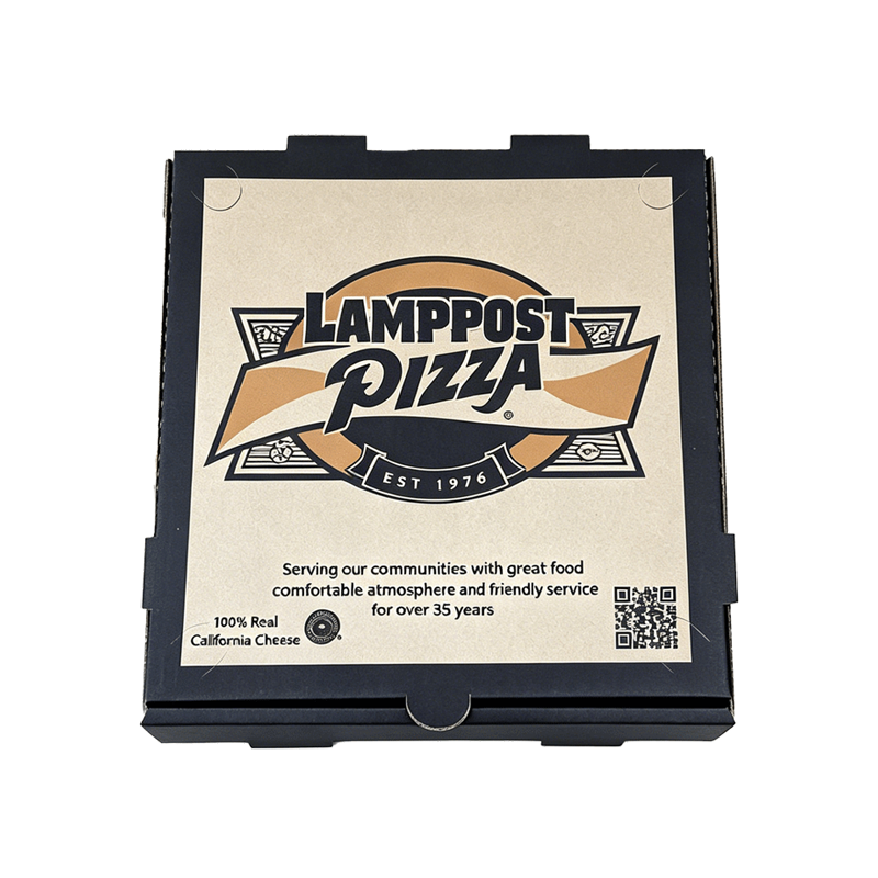 Custom Pizza Box - Double Paper Product
