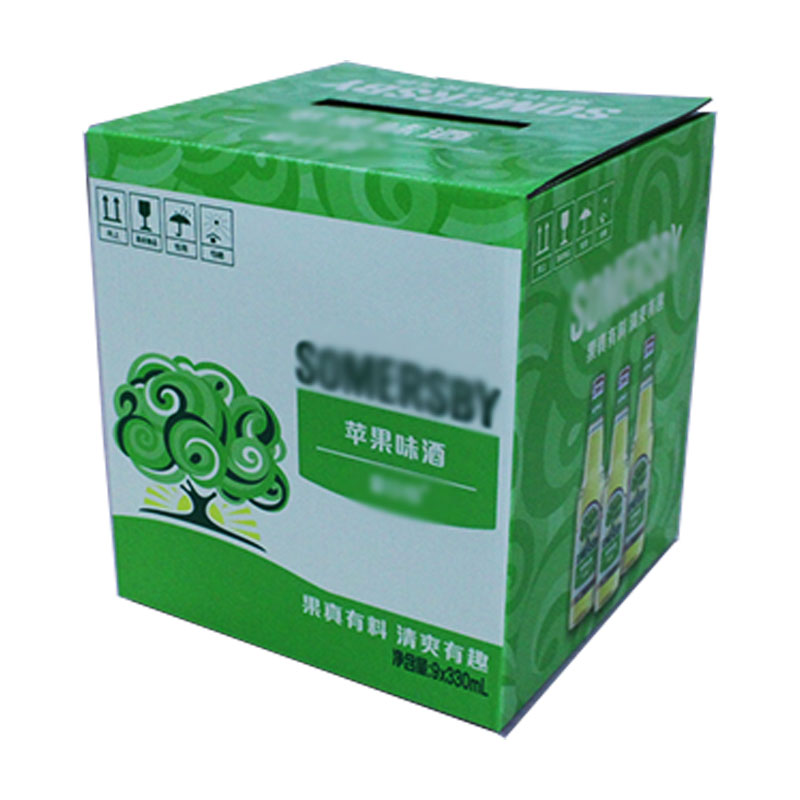 環境対応飲材料箱 - Double Paper Product