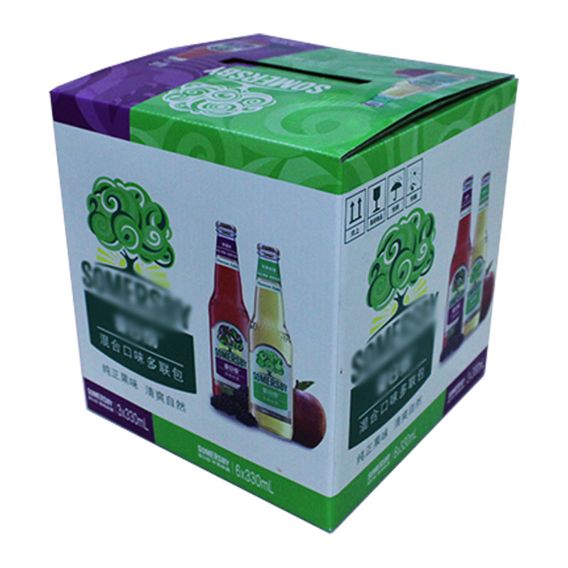 中タイプ瓶飲料箱 - Double Paper Product